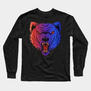 neon bear Long Sleeve T-Shirt